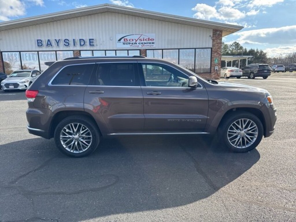 Used 2018 Jeep Grand Cherokee Summit 4x4 SUV