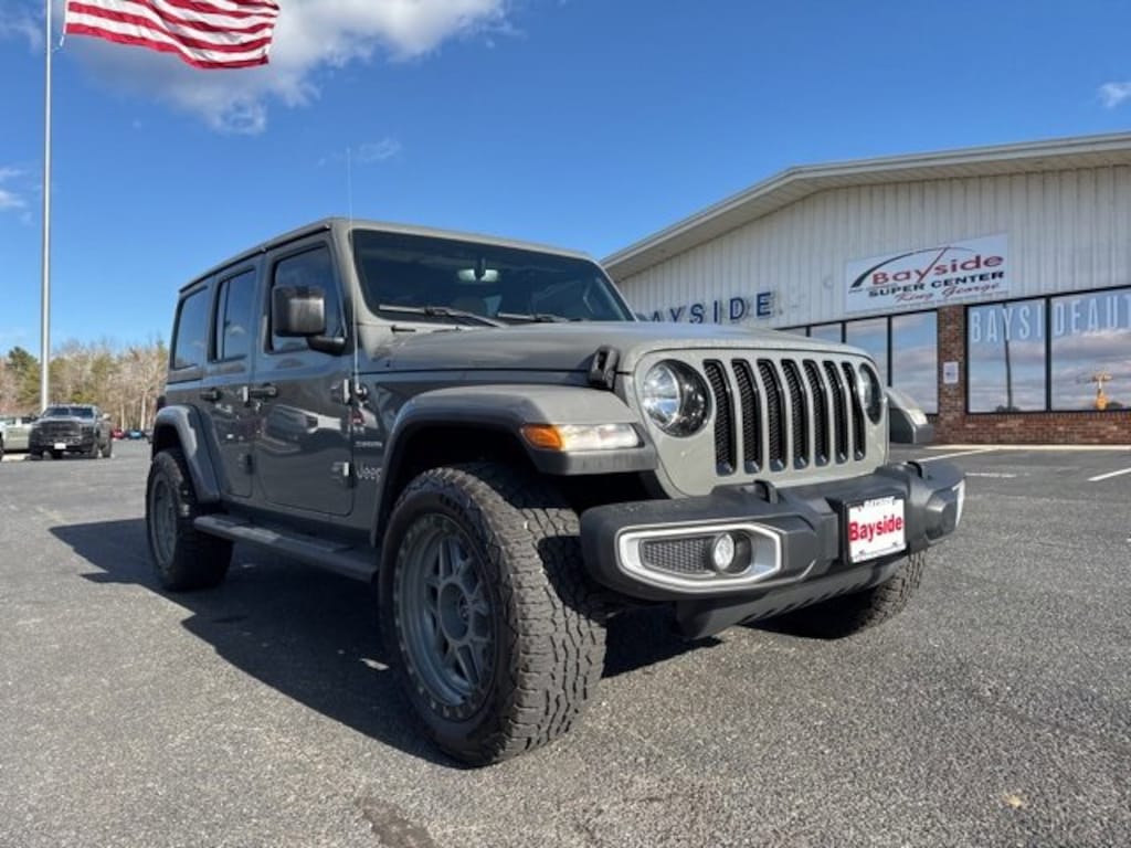 Used 2018 Jeep Wrangler Unlimited Sahara 4x4 SUV