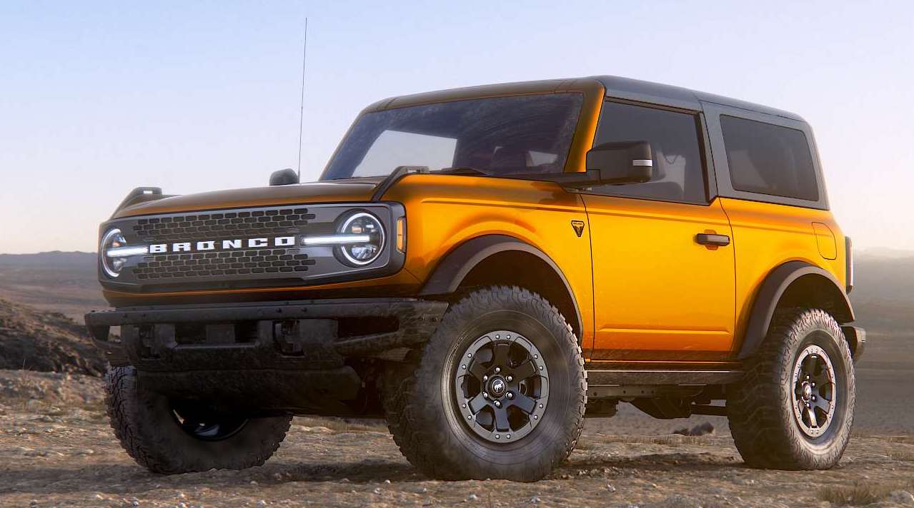 2021 Ford Bronco In Cyber Orange