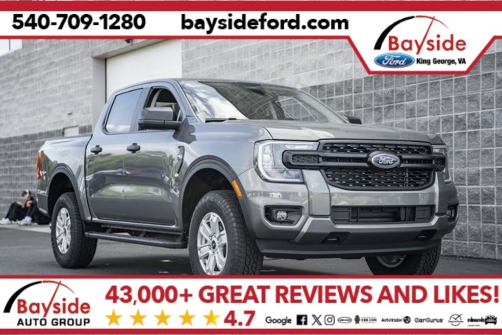 New 2025 Ford Ranger XL Truck SuperCrew