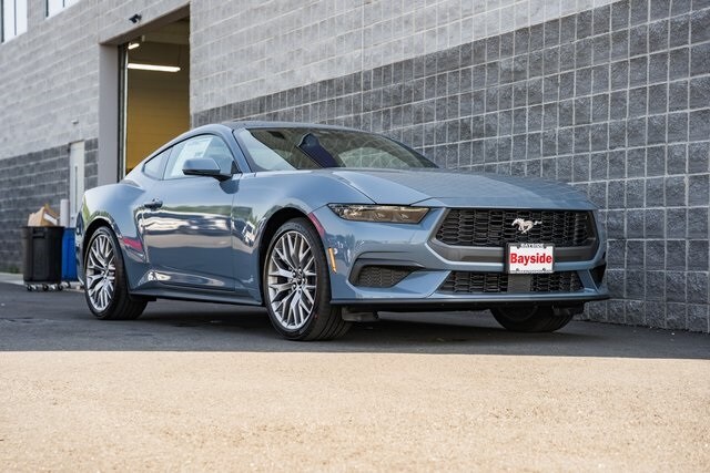 New Vapor Blue Metallic 2025 Ford Mustang Ecoboost Premium