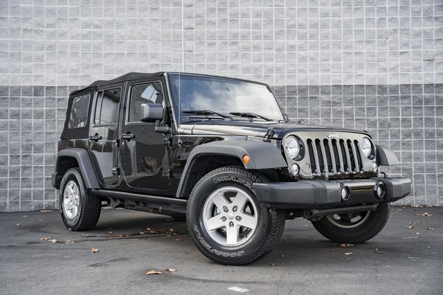 Used 2017 Jeep Wrangler Unlimited Willys Wheeler with VIN 1C4BJWDG5HL640604 for sale in King George, VA