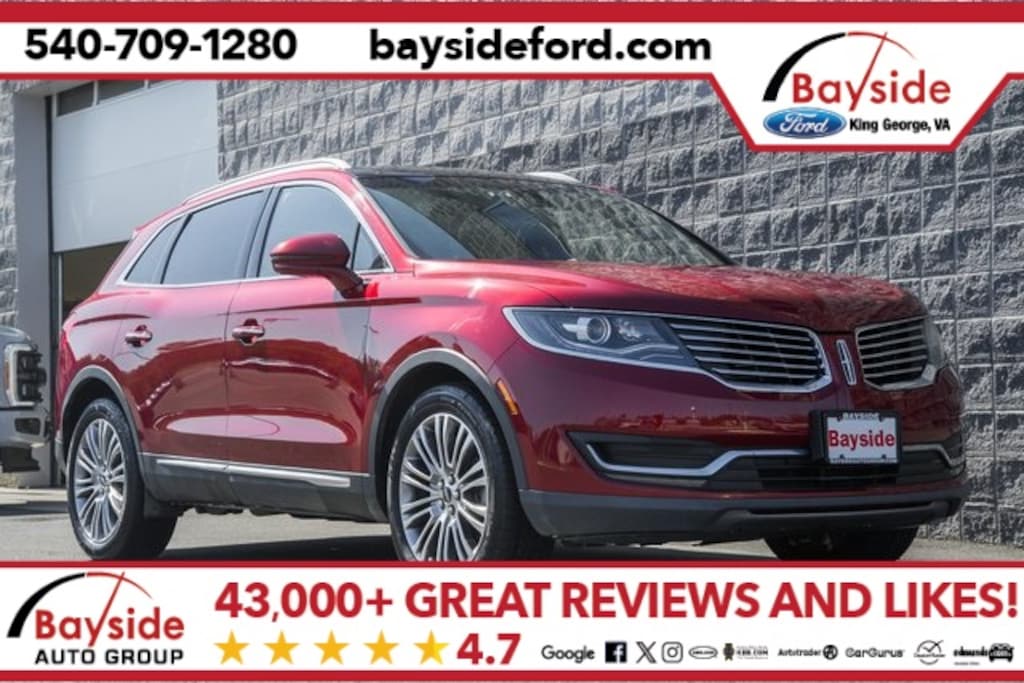 Used 2017 Lincoln MKX Reserve SUV