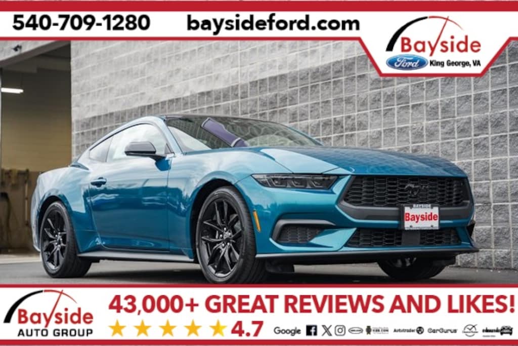 New 2026 Ford Mustang Ecoboost Coupe