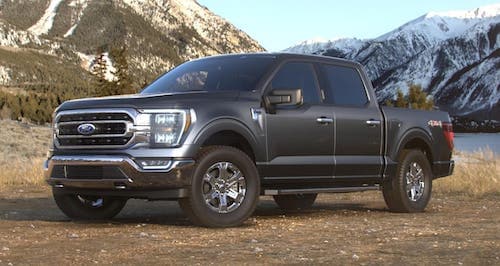 2021 Ford F-150 in Carbonized Gray