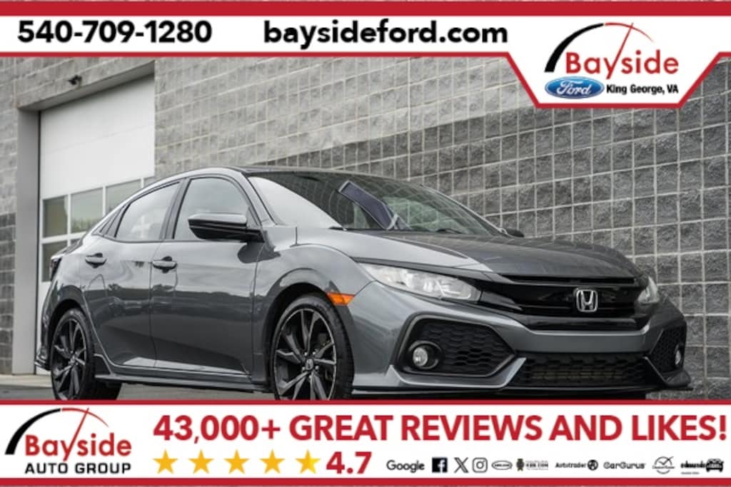 Used 2017 Honda Civic Sport Hatchback