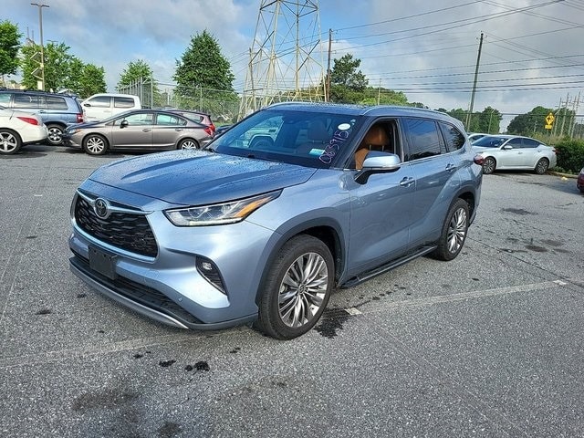 Used 2021 Toyota Highlander Platinum with VIN 5TDFZRAH5MS063915 for sale in King George, VA