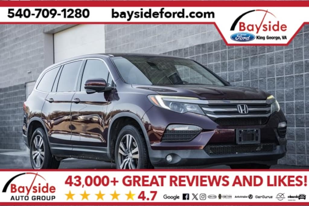 Used 2017 Honda Pilot EX-L SUV
