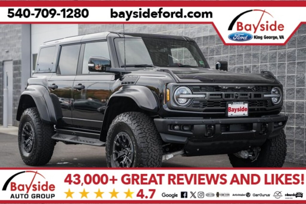 New 2025 Ford Bronco Raptor SUV