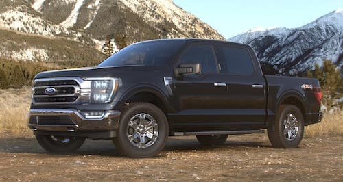 2021 Ford F-150 in Agate Black