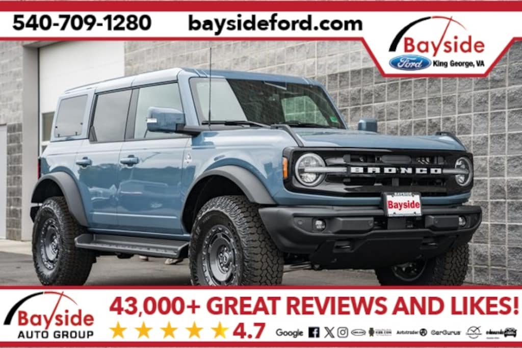 New 2025 Ford Bronco Outer Banks SUV