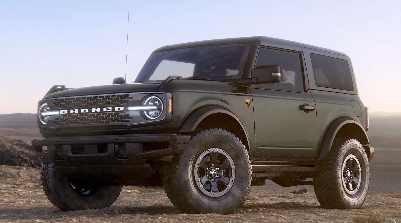 2021 Ford Bronco In Carbonized Gray