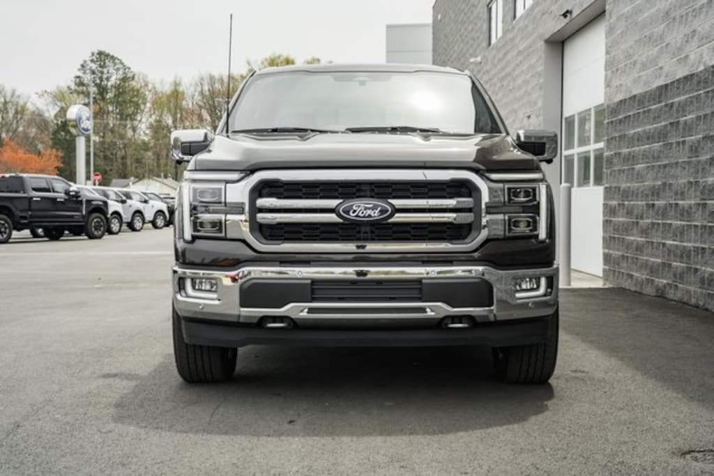 New Darkened Bronze Metallic 2024 Ford F150 Lariat For Sale in King