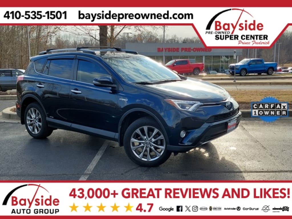 Used 2018 Toyota RAV4 Hybrid Limited SUV