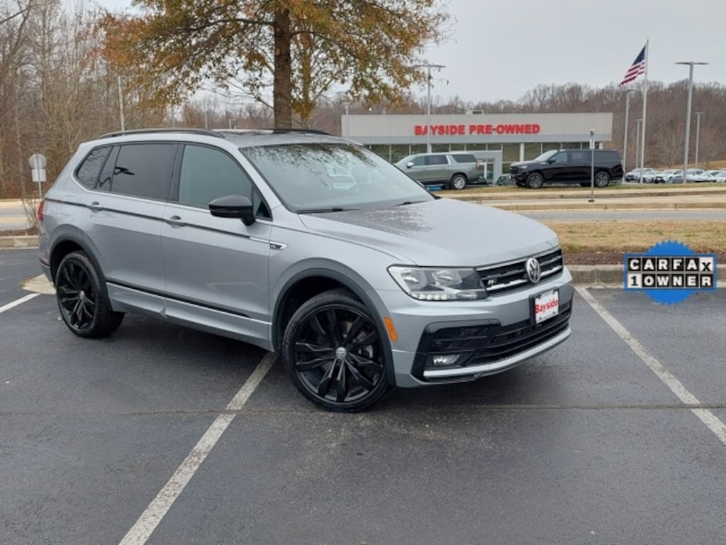 Used 2021 Volkswagen Tiguan 2.0T SE R-Line Black SUV