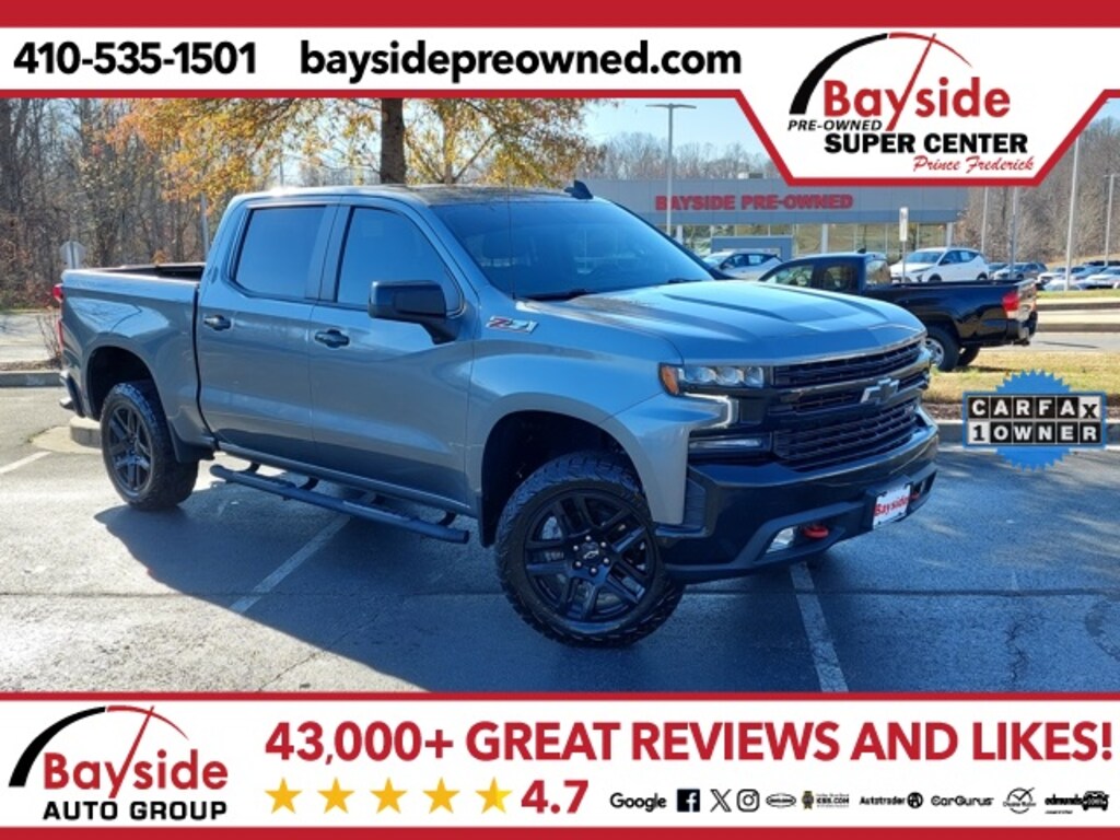 Used 2021 Chevrolet Silverado 1500 LT Trail Boss Truck