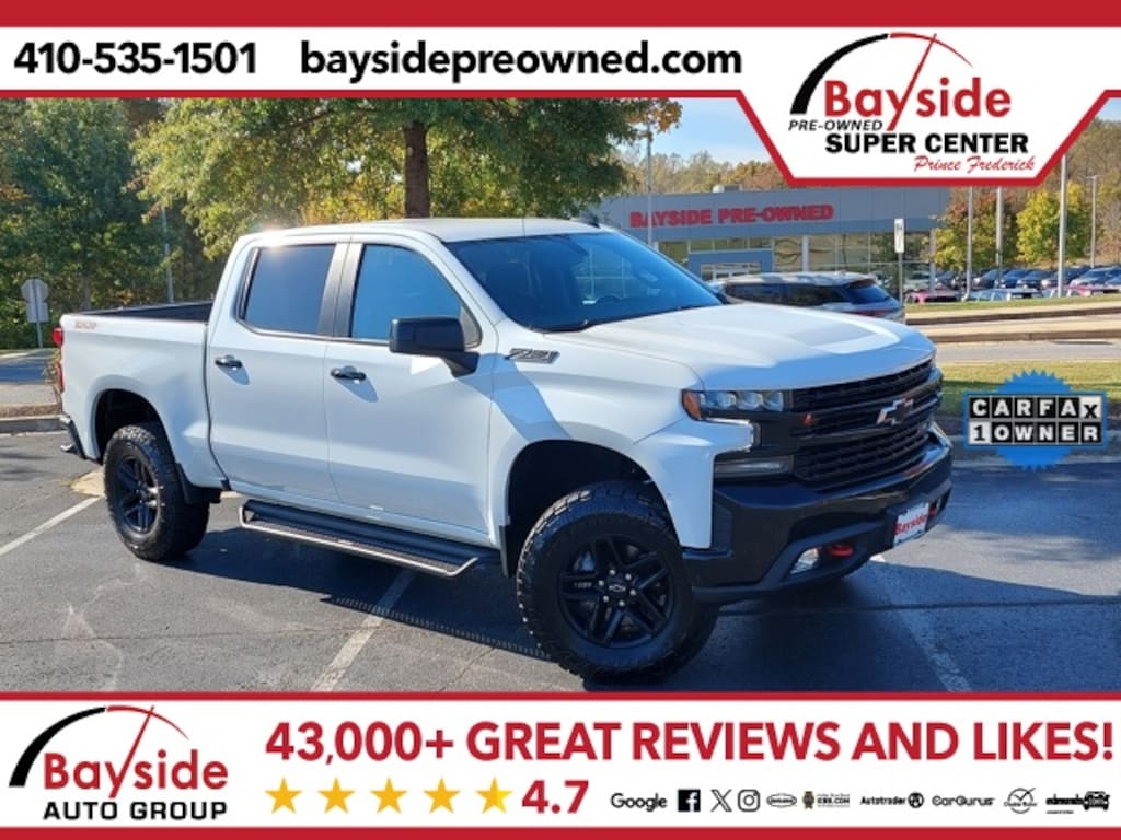 Used 2021 Chevrolet Silverado 1500 LT Trail Boss Truck