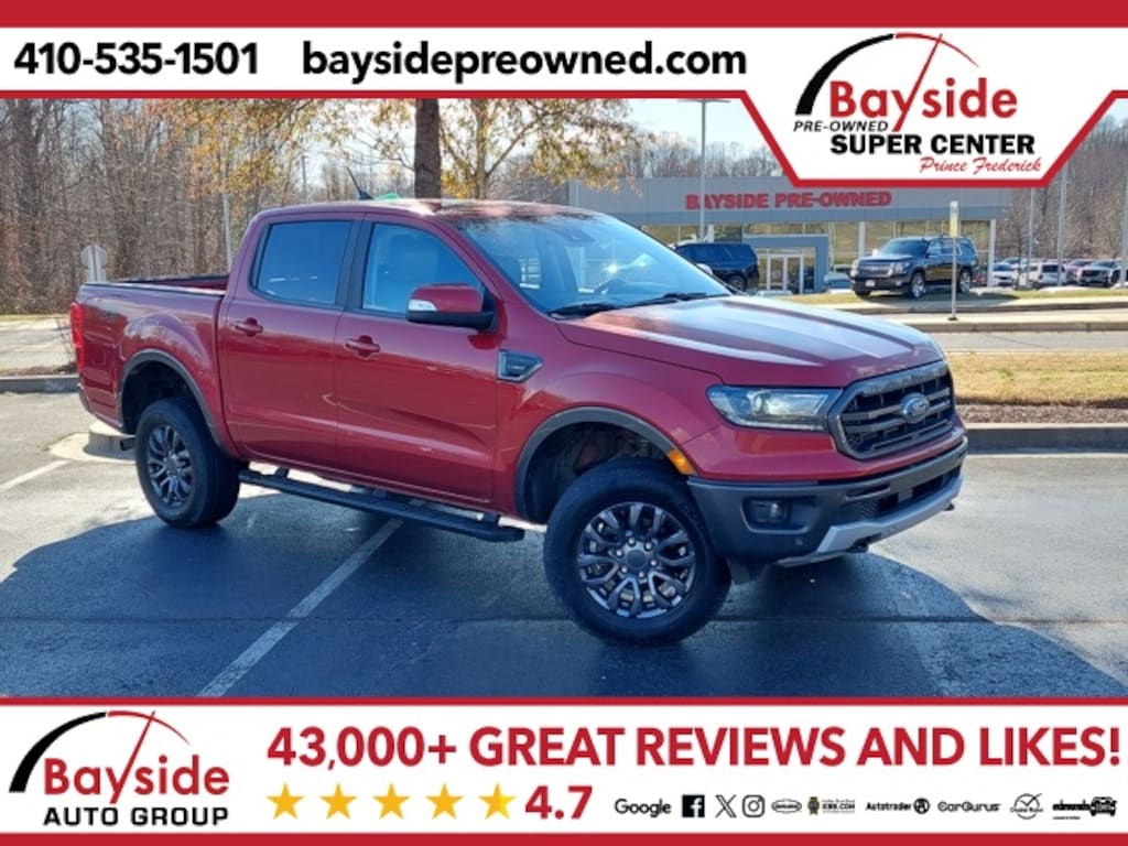 Used 2021 Ford Ranger Lariat Truck