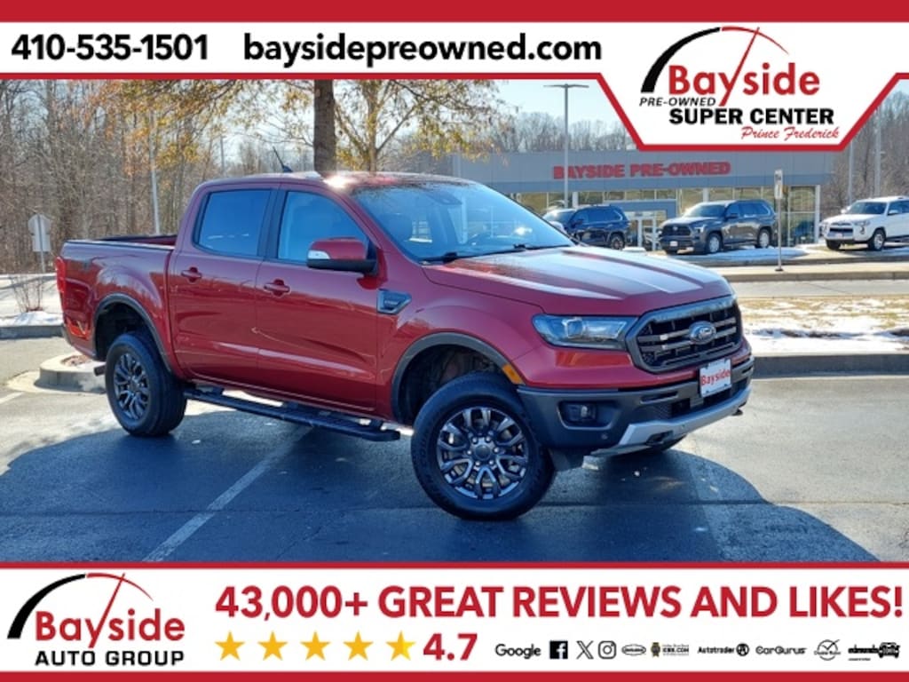 Used 2021 Ford Ranger Lariat Truck