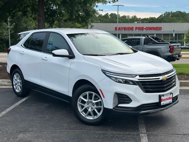 Used 2022 Chevrolet Equinox LT with VIN 3GNAXUEV8NL284720 for sale in Prince Frederick, MD