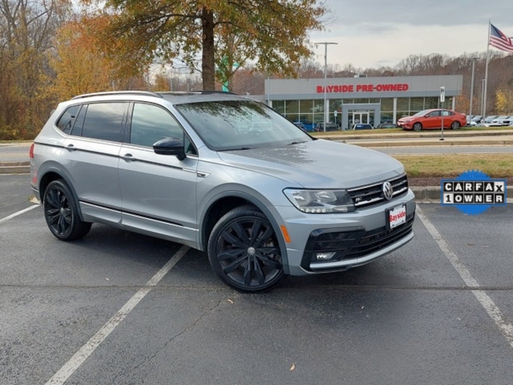 Used 2021 Volkswagen Tiguan 2.0T SE R-Line Black SUV