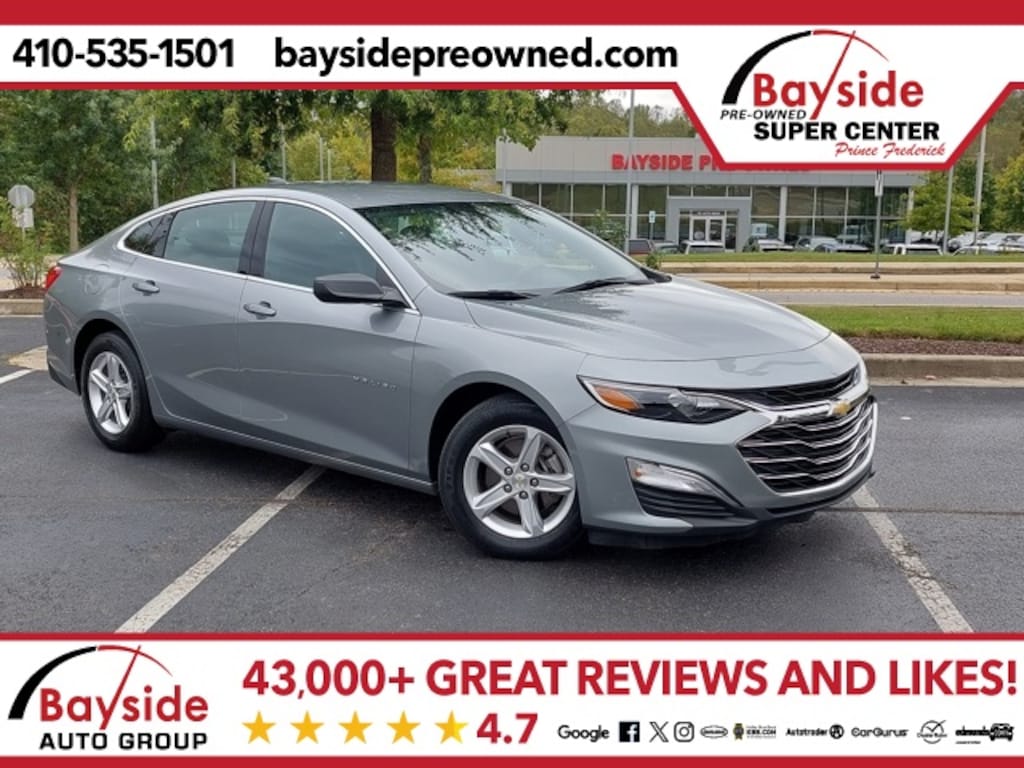 Certified 2023 Chevrolet Malibu LS Sedan