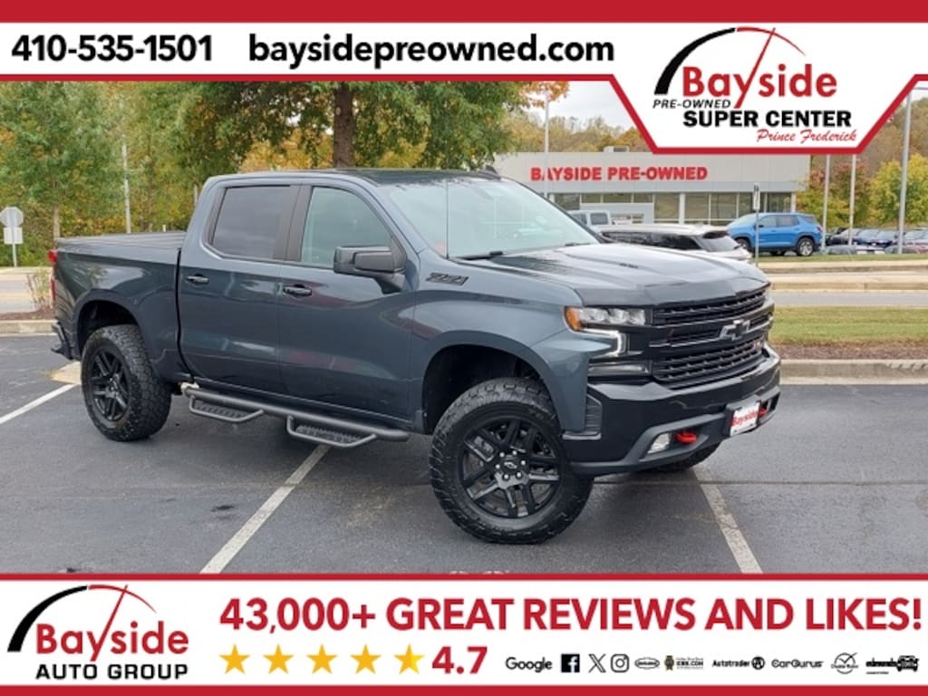 Used 2021 Chevrolet Silverado 1500 LT Trail Boss Truck