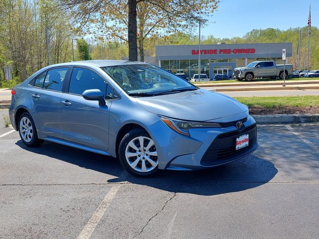 Certified 2024 Toyota Corolla LE with VIN 5YFB4MDE1RP167724 for sale in Prince Frederick, MD