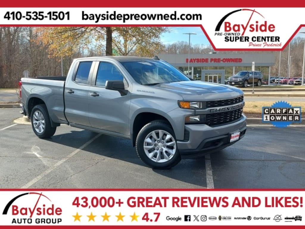 Used 2022 Chevrolet Silverado 1500 LTD Custom Truck