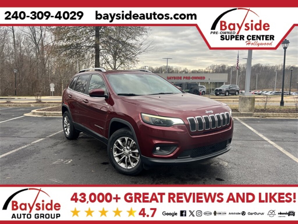 Used 2019 Jeep Cherokee Latitude Plus 4x4 SUV