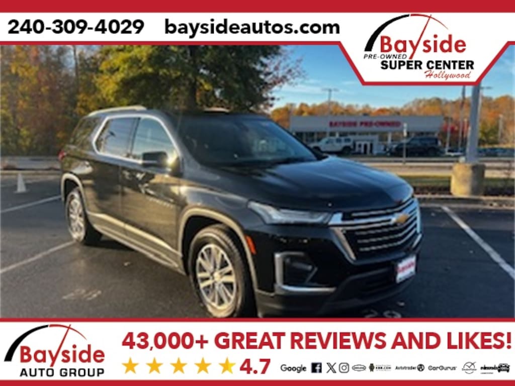 Used 2022 Chevrolet Traverse LT Leather SUV