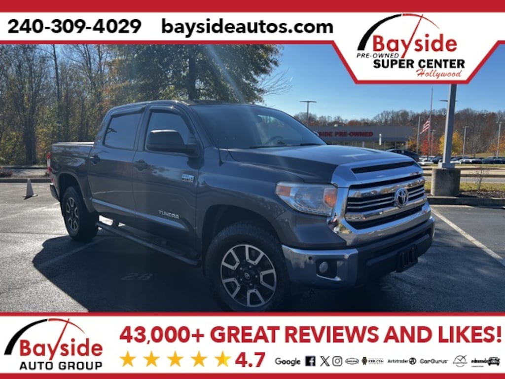 Used 2017 Toyota Tundra SR5 5.7L V8 Truck CrewMax