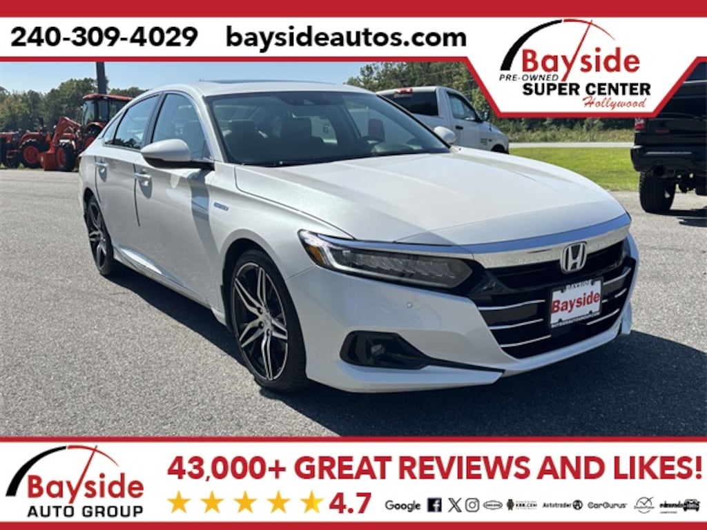 Used 2022 Honda Accord Hybrid Touring Sedan