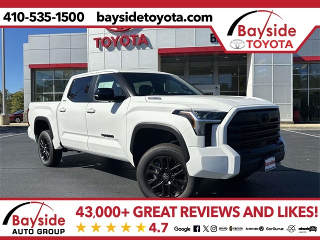 New 2025 Toyota Tundra i-FORCE MAX Limited LIMITED CREWMAX 5.5