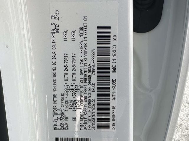 2026 Toyota Tacoma SR5 - Photo 40