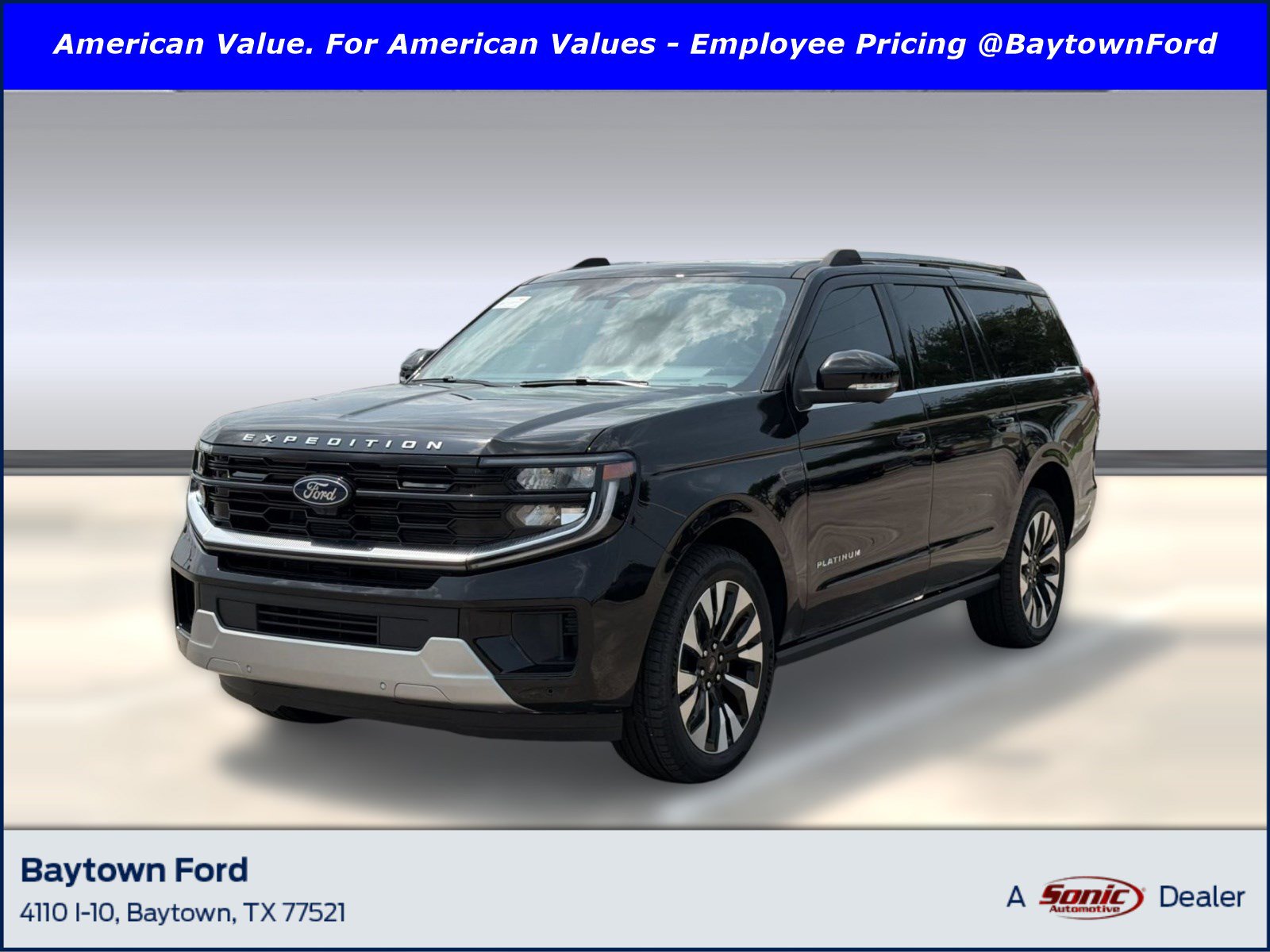 New 2026 Ford Expedition Max Platinum