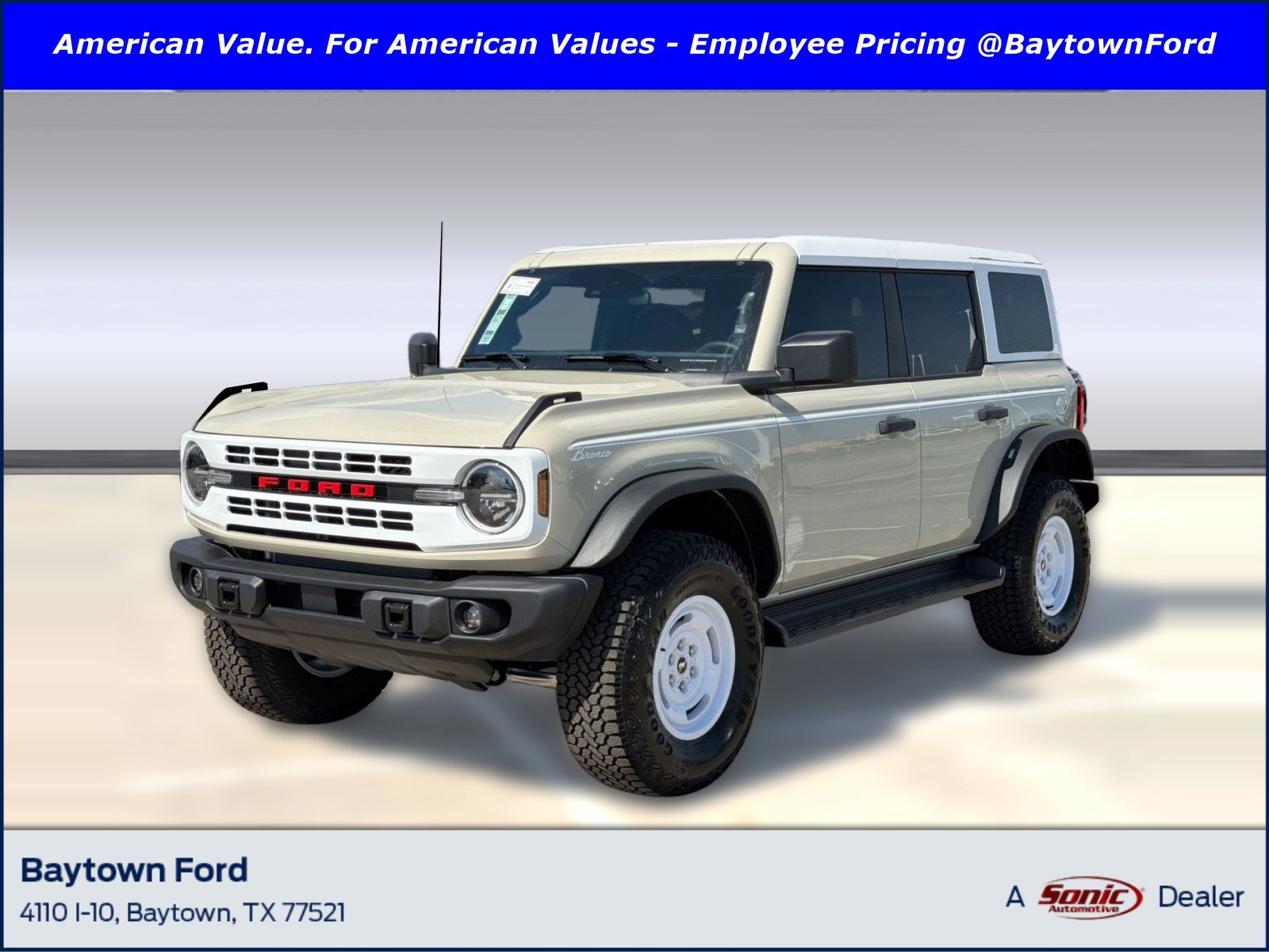 New 2026 Ford Bronco Heritage Edition