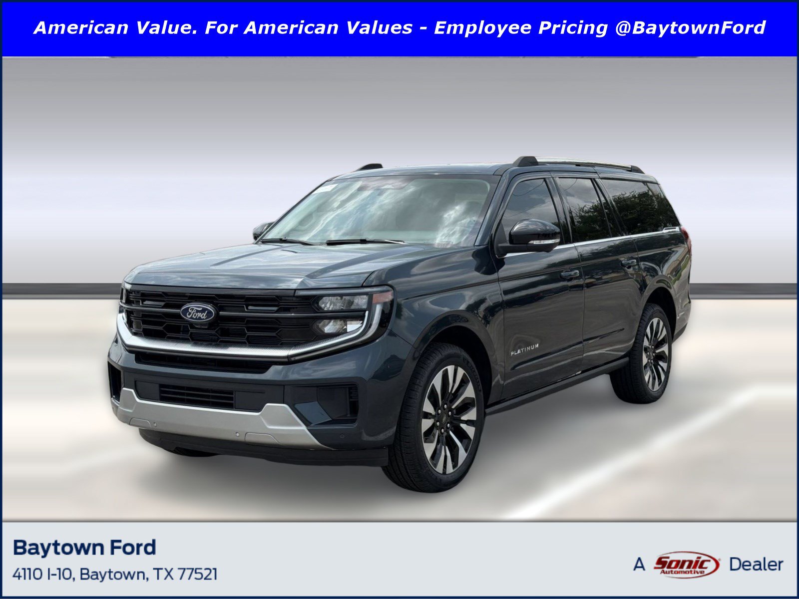 New 2026 Ford Expedition Max Platinum