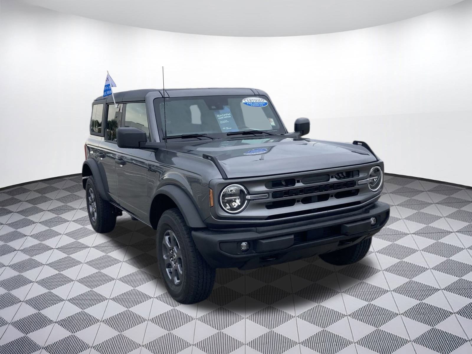 Used 2024 Ford Bronco 4-Door Big Bend with VIN 1FMDE7BHXRLB35606 for sale in Baytown, TX