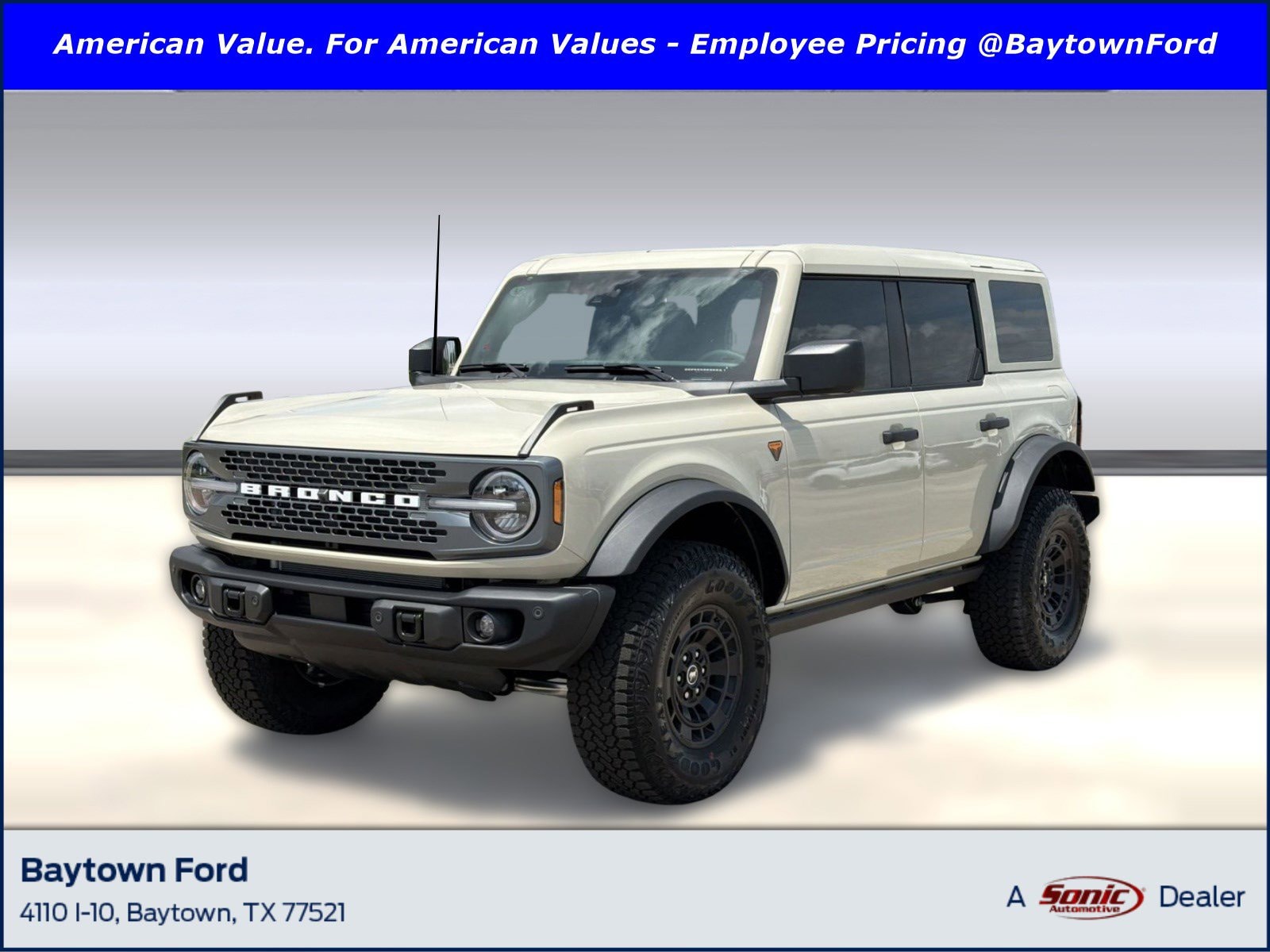 New 2026 Ford Bronco Badlands