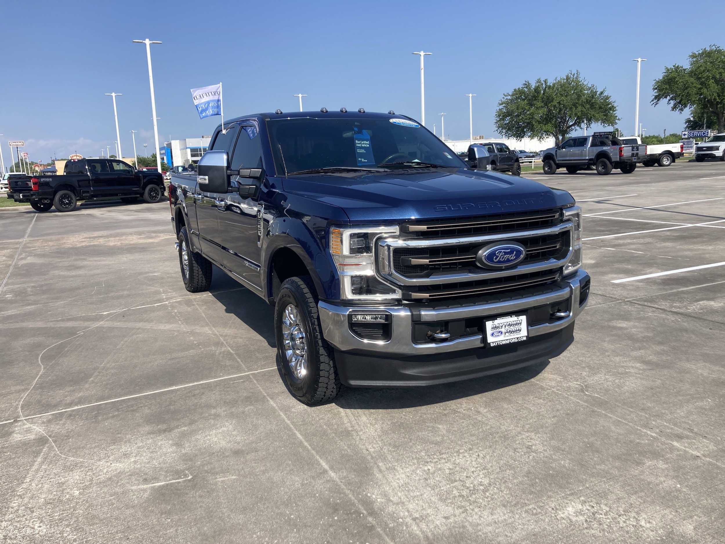 Certified 2020 Ford F-350 Super Duty King Ranch with VIN 1FT8W3BT6LEE60667 for sale in Baytown, TX