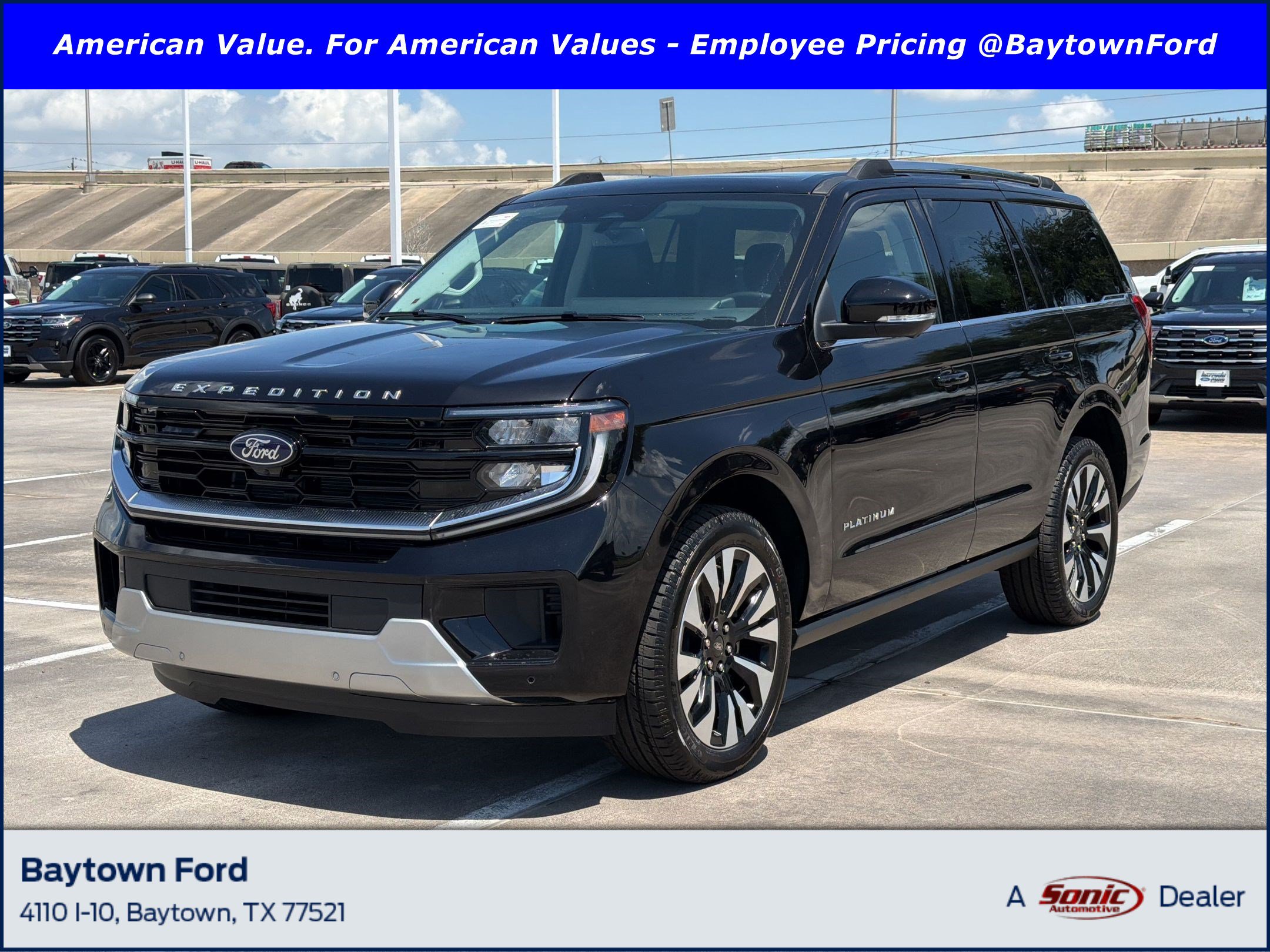 New 2026 Ford Expedition Platinum