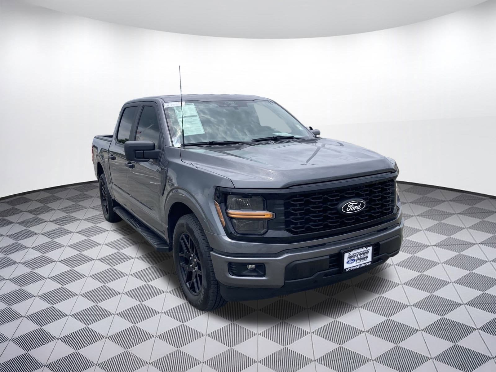 Used 2024 Ford F-150 STX with VIN 1FTEW2K50RKE83404 for sale in Baytown, TX