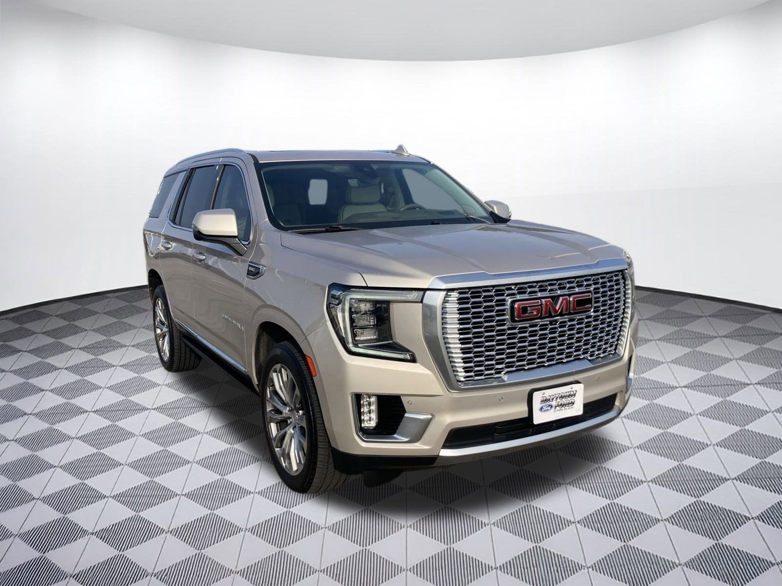Certified 2022 GMC Yukon Denali with VIN 1GKS1DKL7NR117893 for sale in Baytown, TX