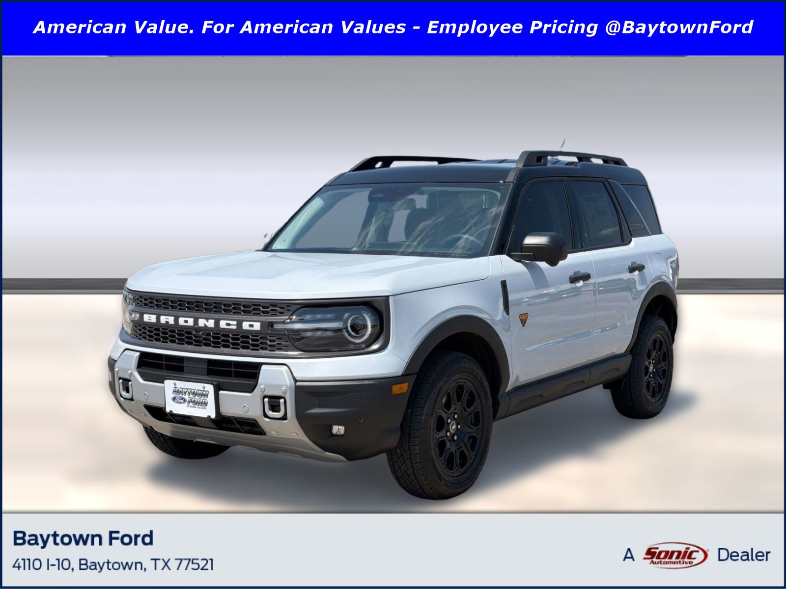 New 2026 Ford Bronco Sport Badlands