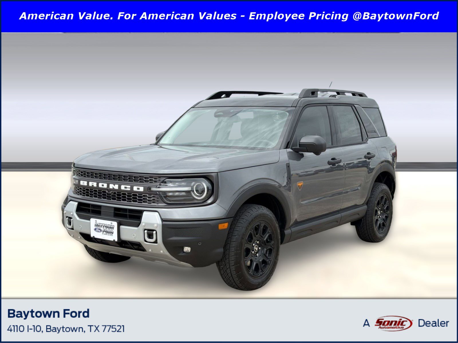 New 2026 Ford Bronco Sport Badlands