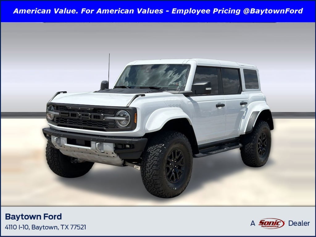 New 2026 Ford Bronco Raptor SUV