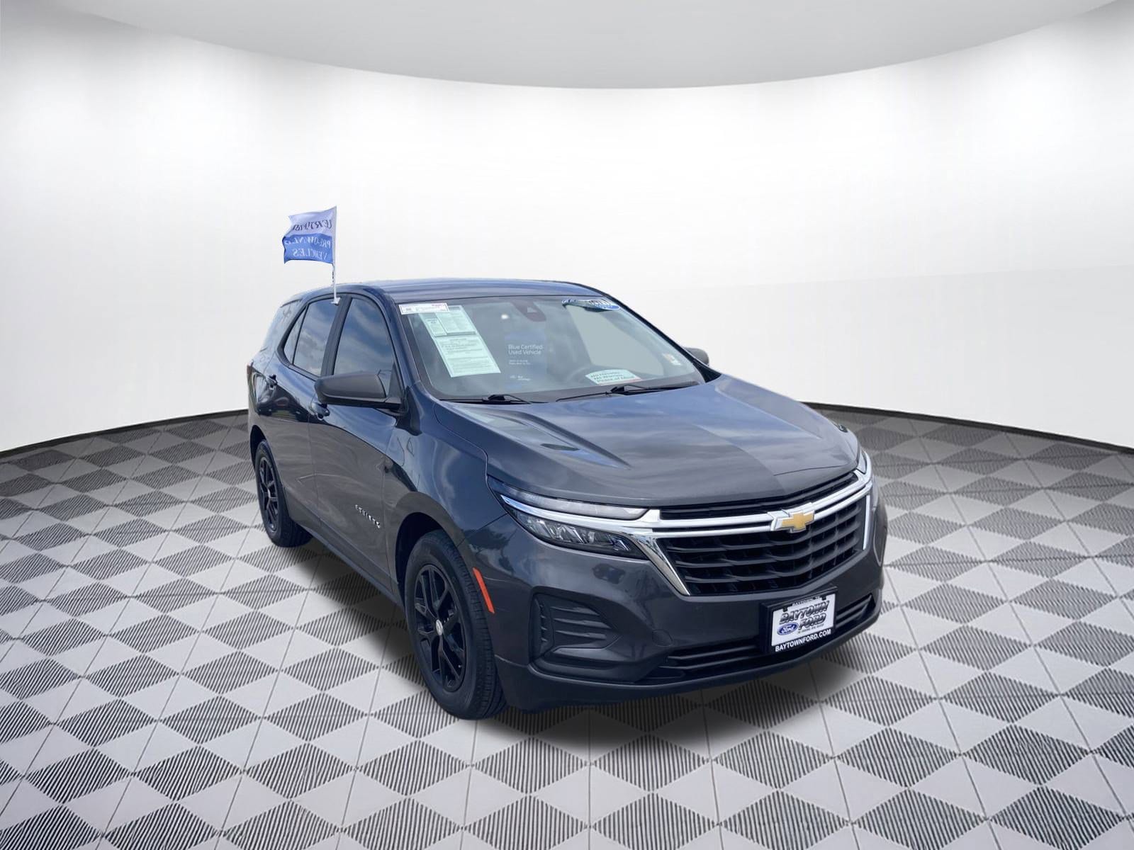 Certified 2022 Chevrolet Equinox LS with VIN 3GNAXHEV8NS127850 for sale in Baytown, TX