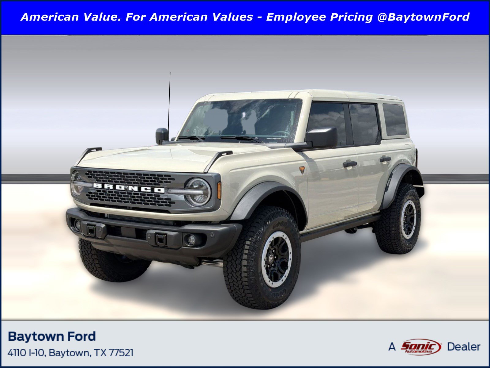 New 2026 Ford Bronco Badlands