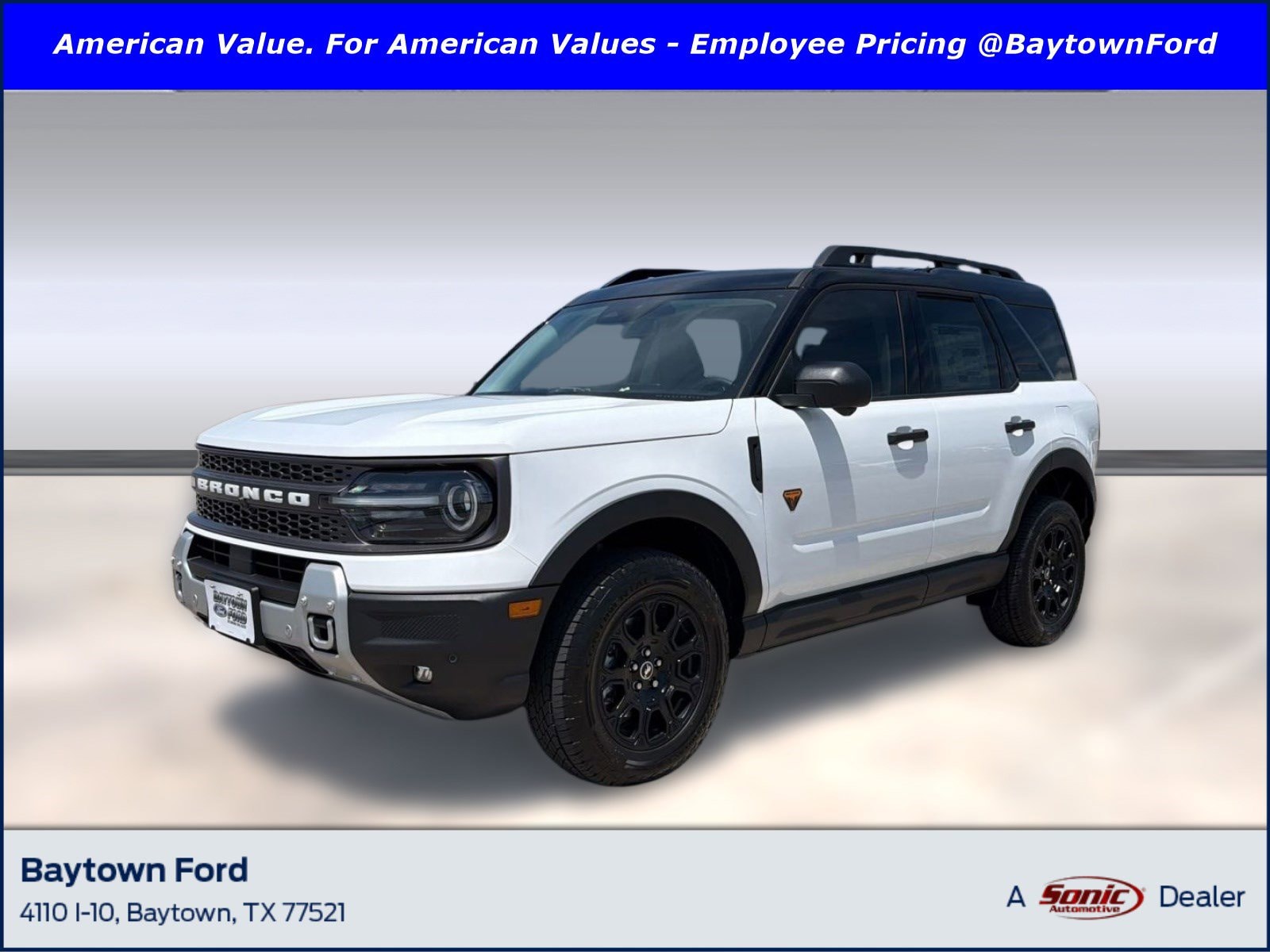 New 2026 Ford Bronco Sport Badlands
